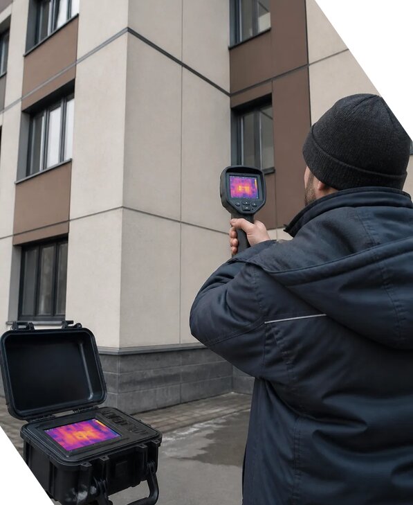 Тепловизионное обследование зданий и сооружений в Сестрорецке